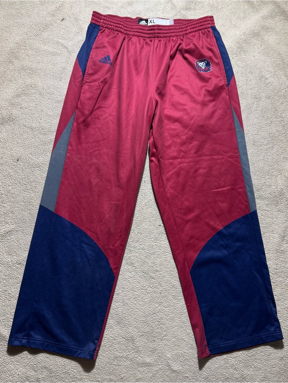 Loyola Marymount Lions Player Issued Sweatpants Adult XL Adidas Basketball Logo